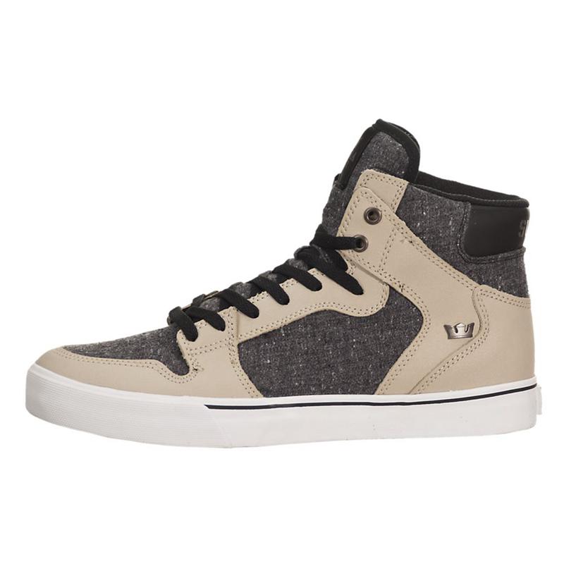 Zapatillas Altas Supra Argentina Hombre - VAIDER Kaki (OSLNX-8674)